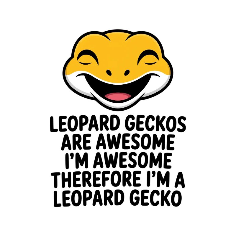 Leopard Gecko Laugh Artwork