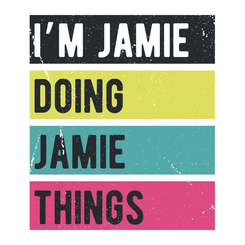 Ich bin Jamie und mache Jamie Things Retro-Farben