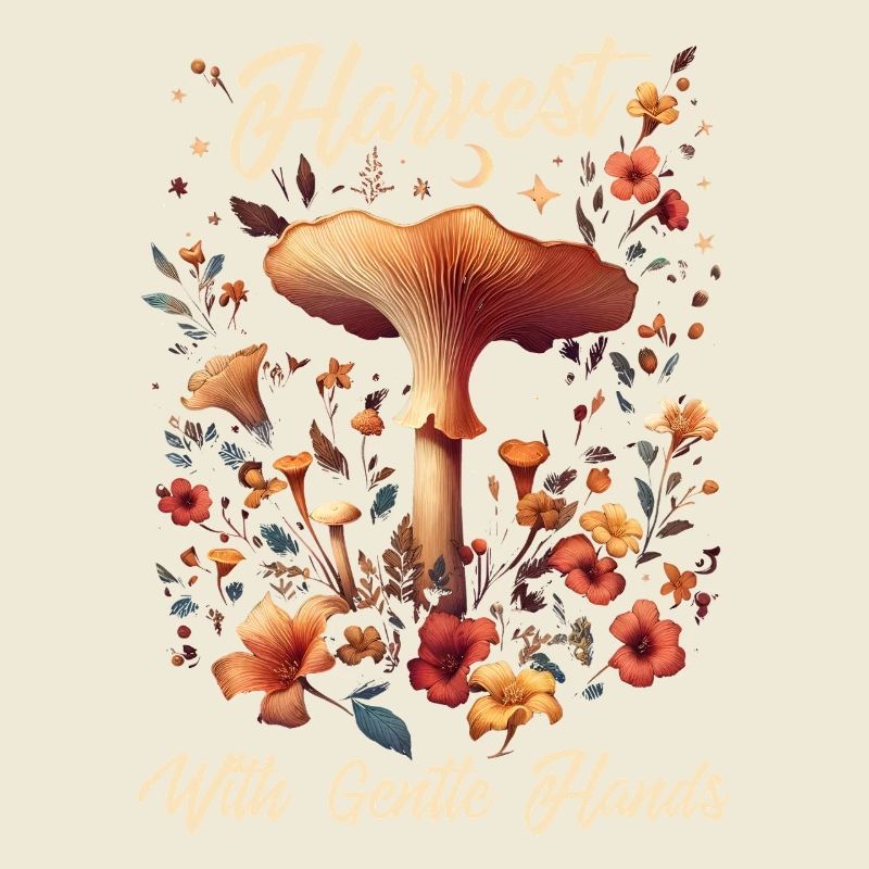 Récolte avec une main douce | Forêt de Champignons