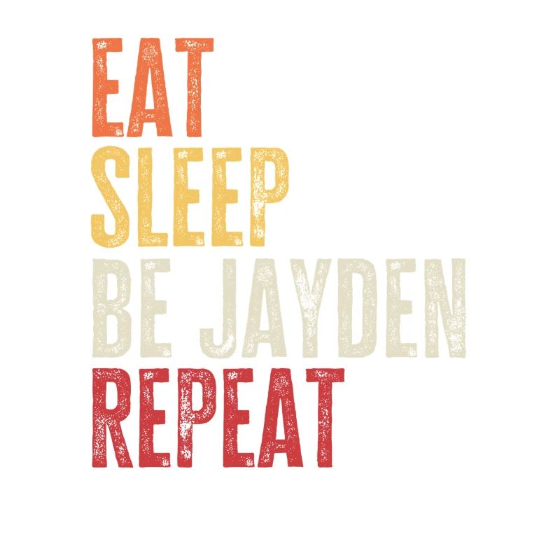 Eat Sleep Be Devon Repeat Retro Name
