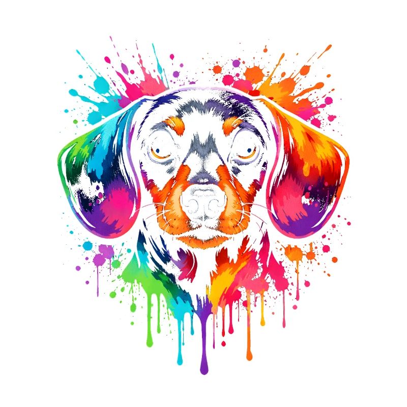 Teckel teckel | Chien Pop Art