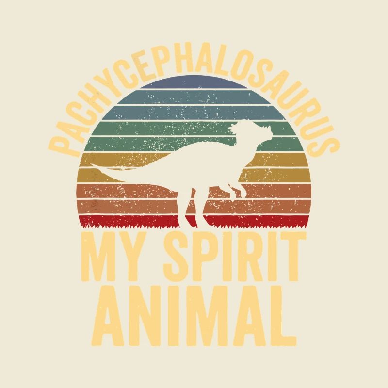 Dicker Geist: Dinosaurier-Tee