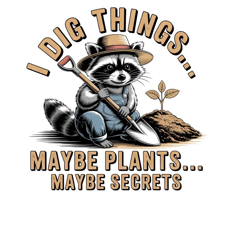Raccoon Gardener: Digging Secrets