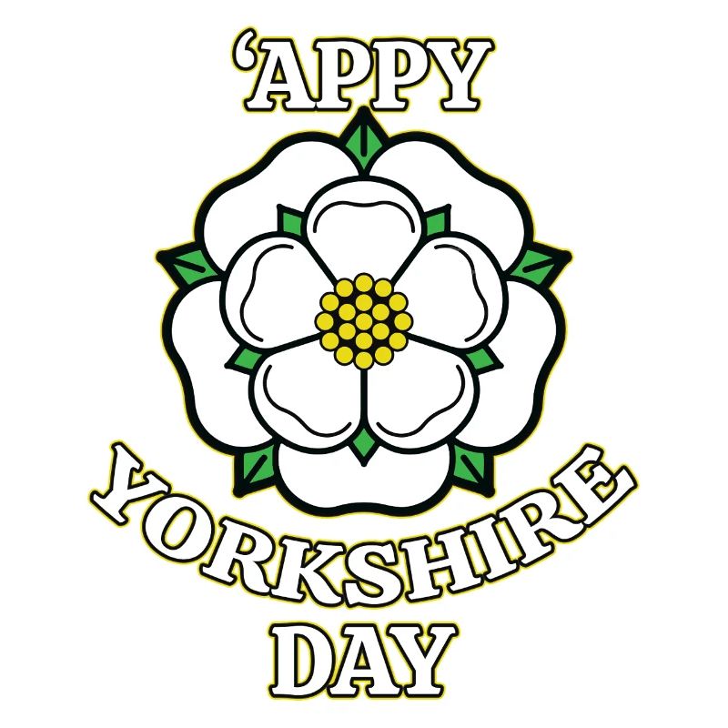 Frohen Yorkshire-Tag, White Rose County