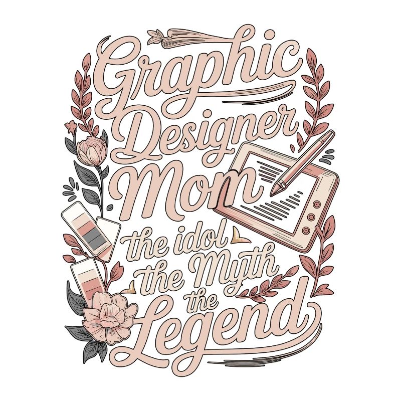 Graphic Designer Mom The Idol Creative Designer