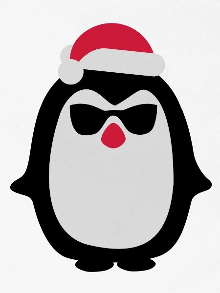 Pingouin de Noël