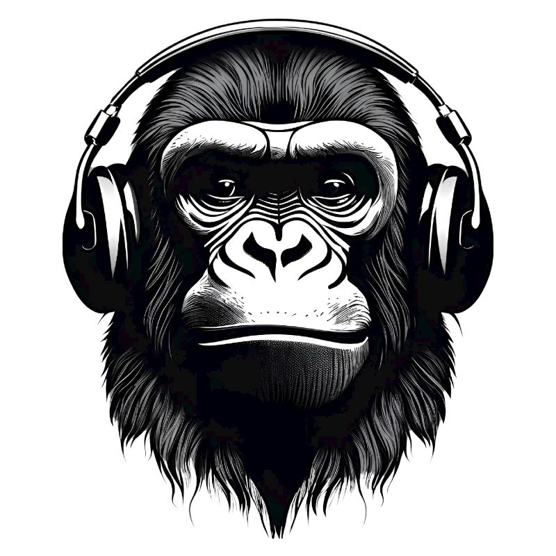Gorilla, Primat, Affe