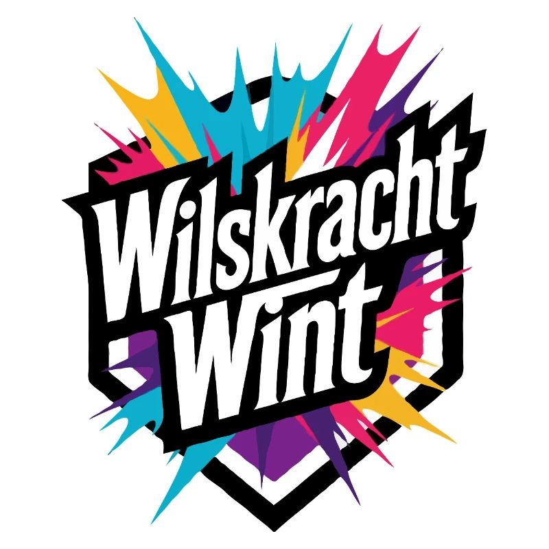 Willenskraft gewinnt: bunte Power-Motivation