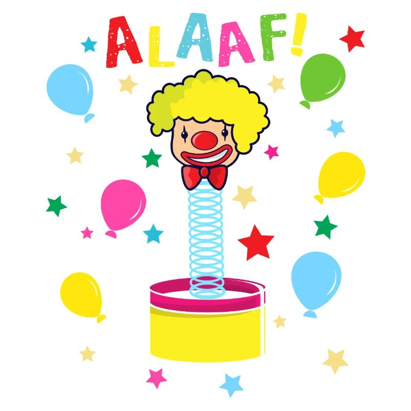 Alaaf Kölner Karneval Clown