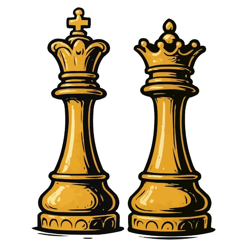 Échecs Roi Dame