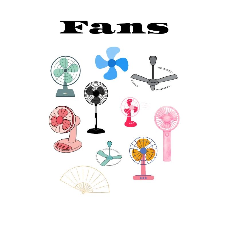 Eine Auswahl an Ventilatoren