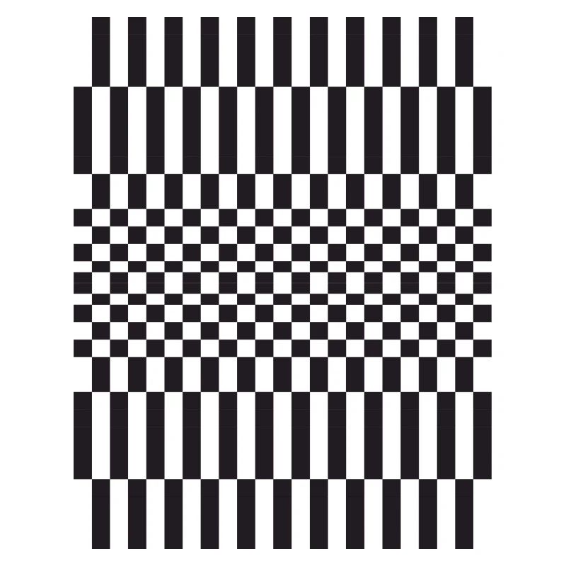 Geometric chessboard Grid Pattern