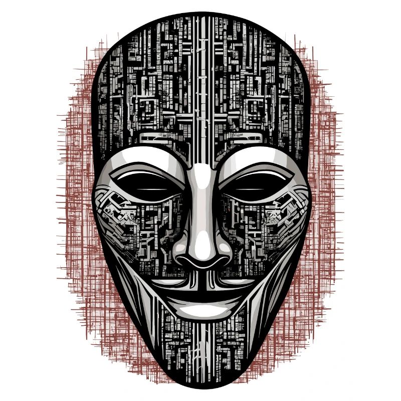 Masque de hacker anonyme