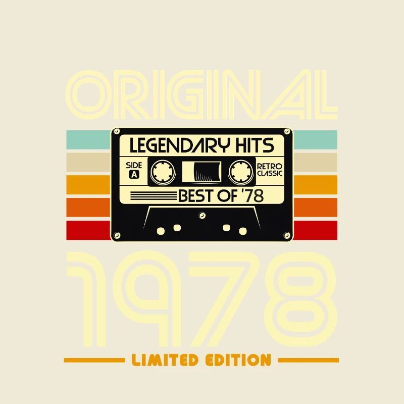 Originale limitierte Retro-Kassette von 1978