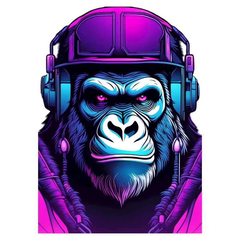 Gorille DJ Neon