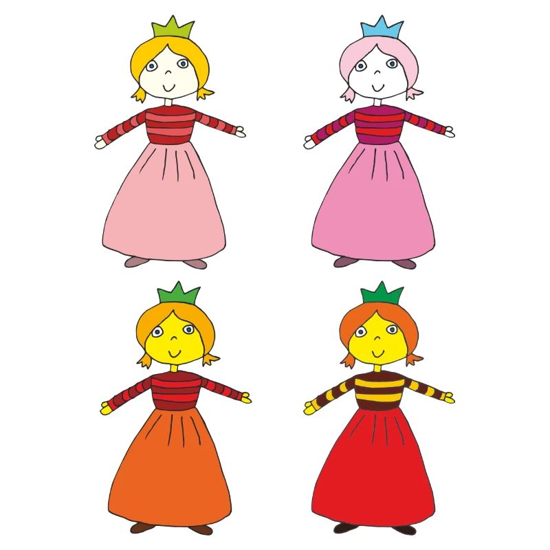Princesses 4 fois