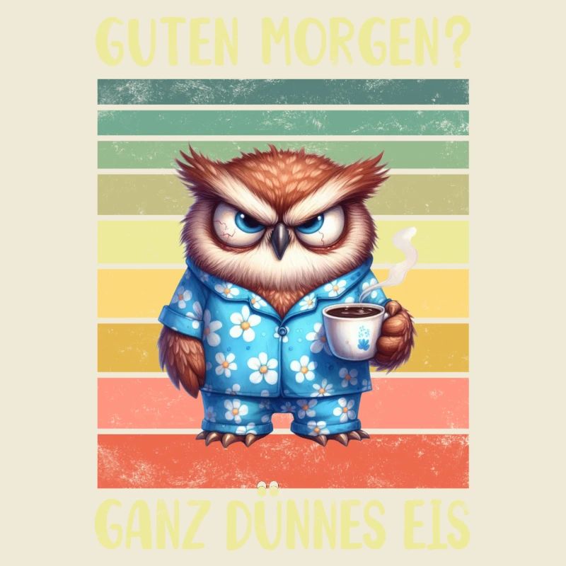 Eule Morgenmuffel