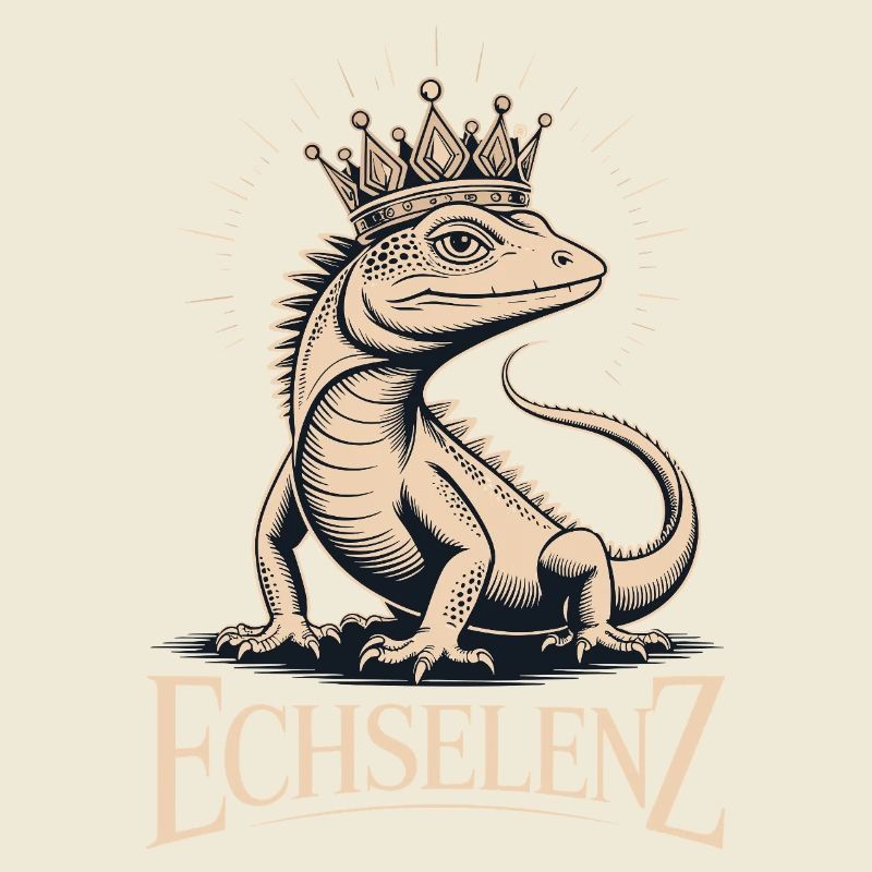 Echselenz Lustige Echse