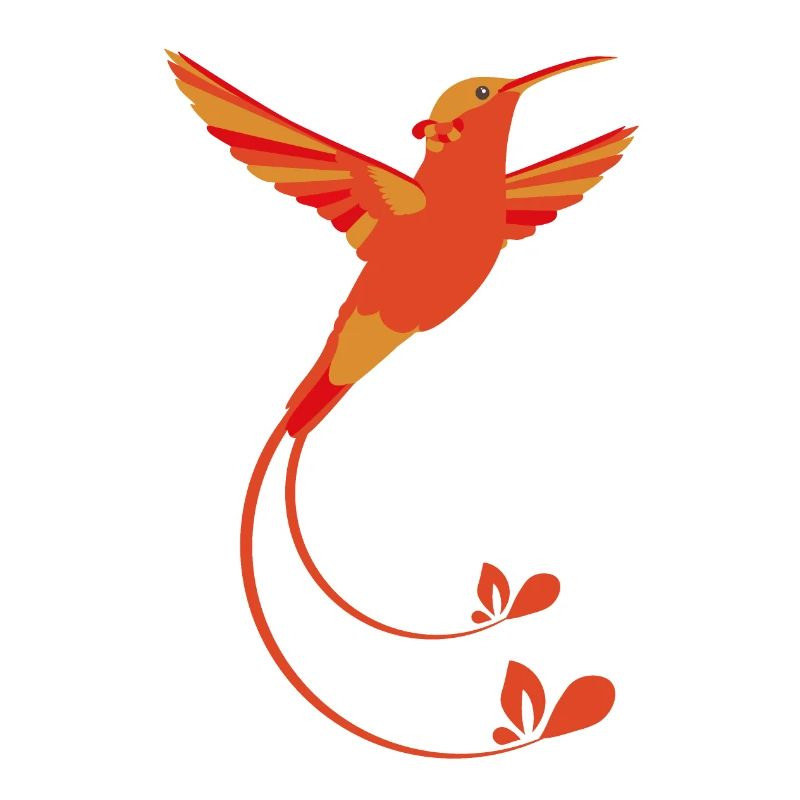 Couleurs de feu colibri