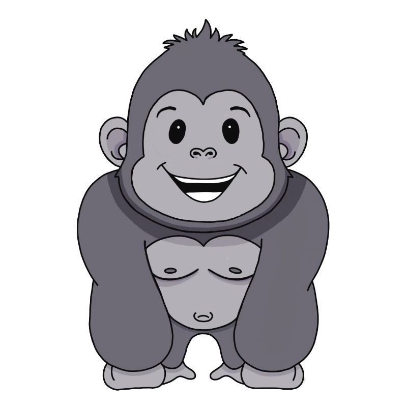 Gorilla Affe