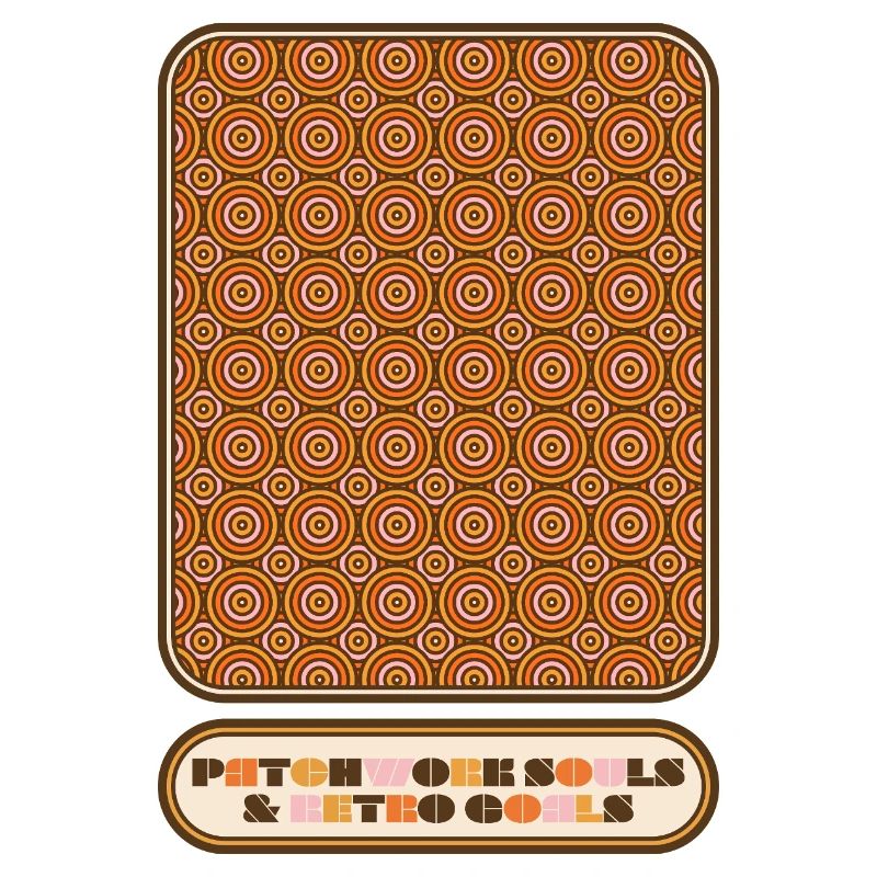 Patchwork Souls & Retro Goals – 70s Pattern