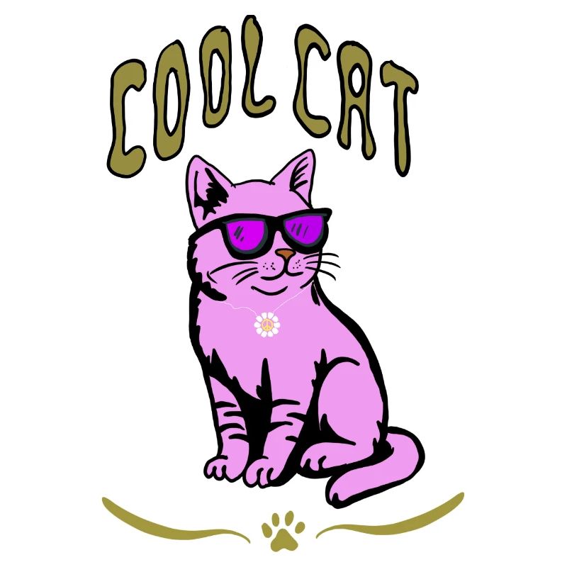 Style de lunettes de soleil chat rose