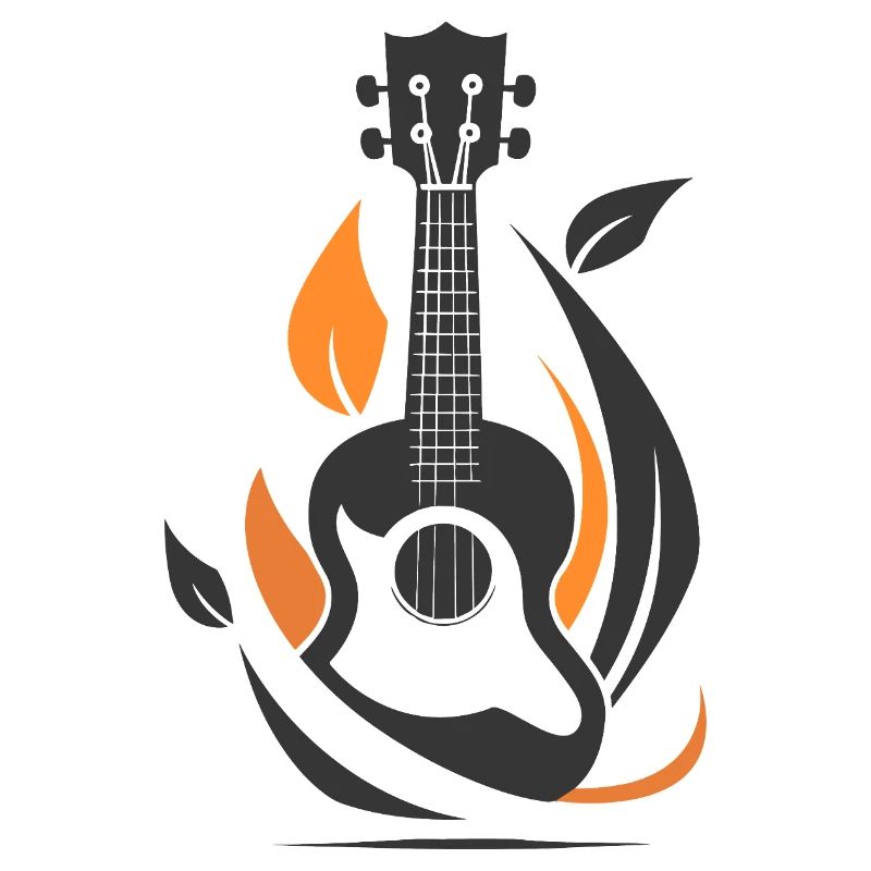 Ukulele Drawing