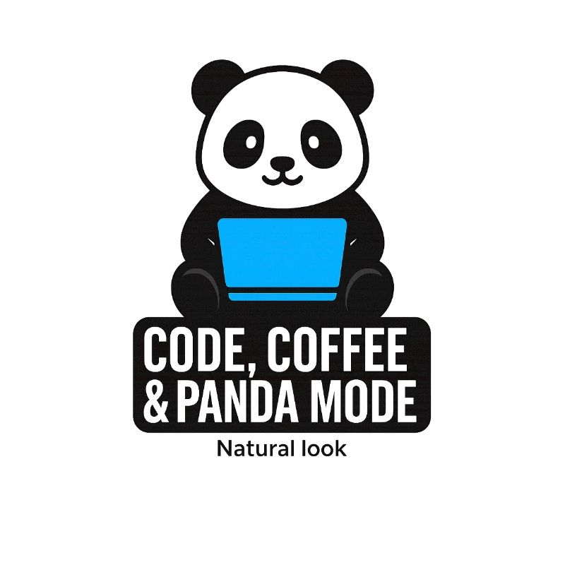 Code, café et style panda