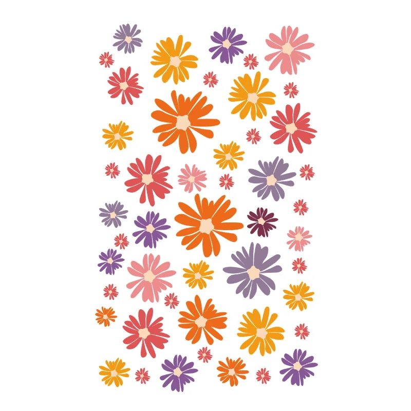 Buntes Blumenmeer - Gänseblümchen Daisy Margeriten