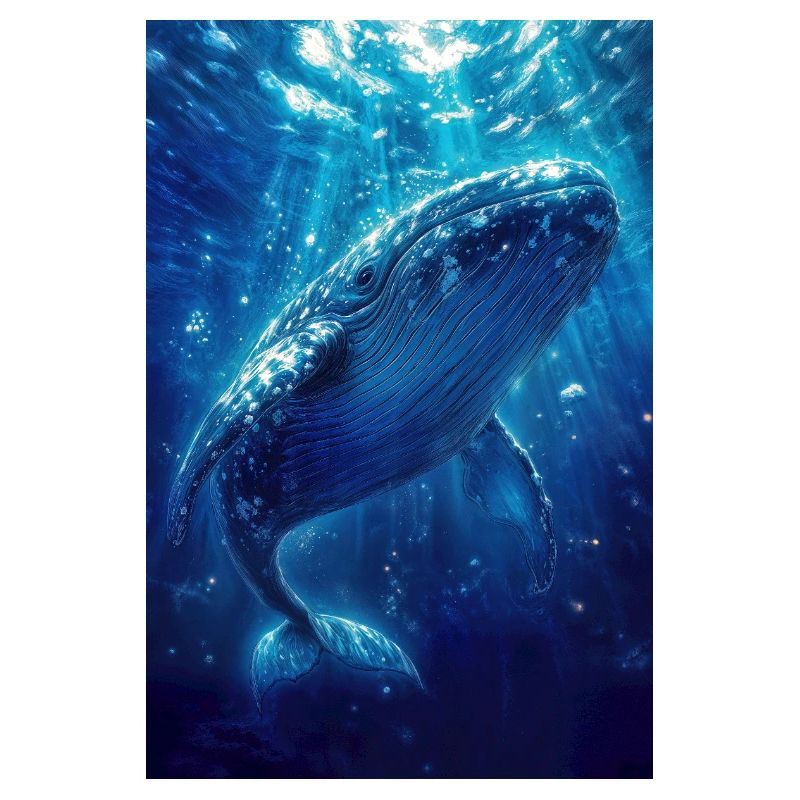 Illustration eines Wals