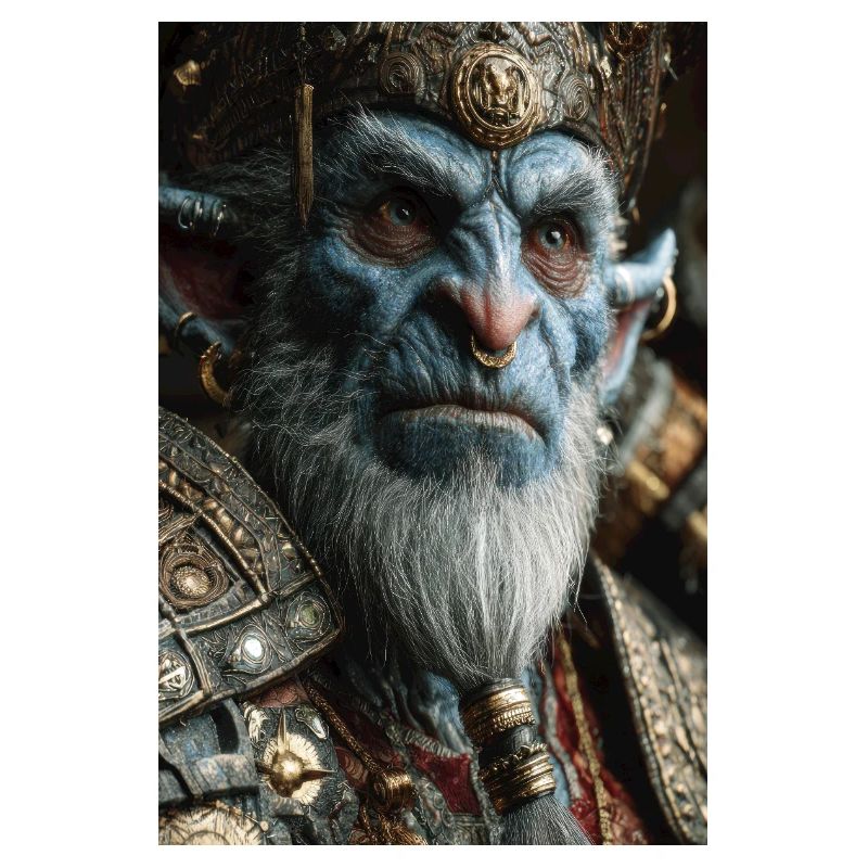 Orc King in Ornate Armor