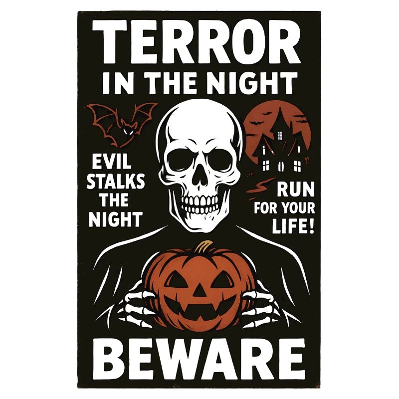 Night Horror Halloween Design