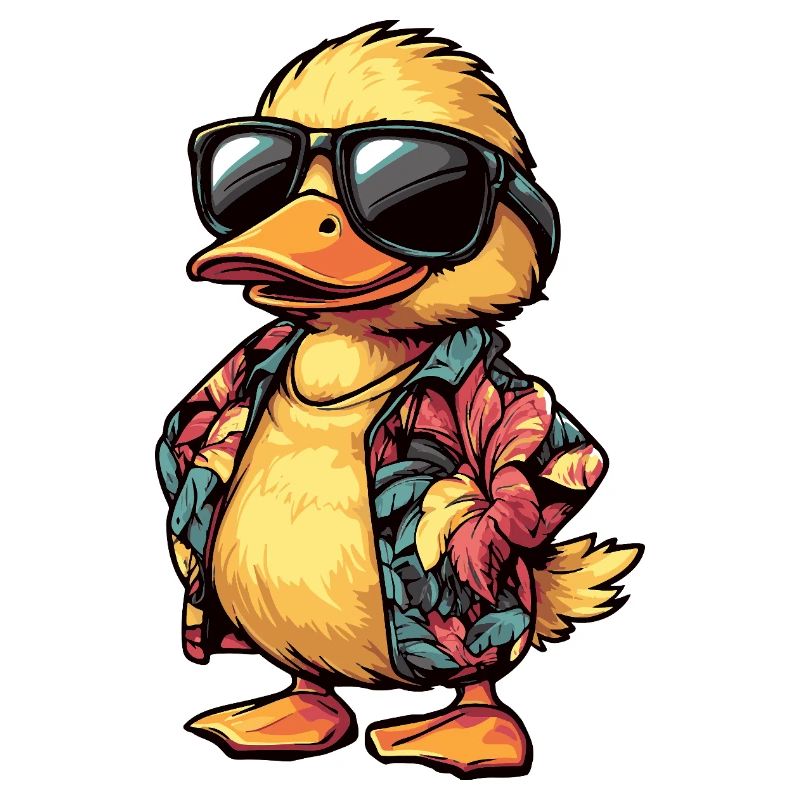 Duck Comic Holiday
