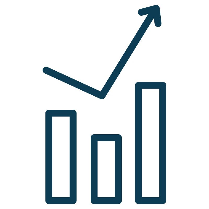 Economic upswing | Upward trend | Vector