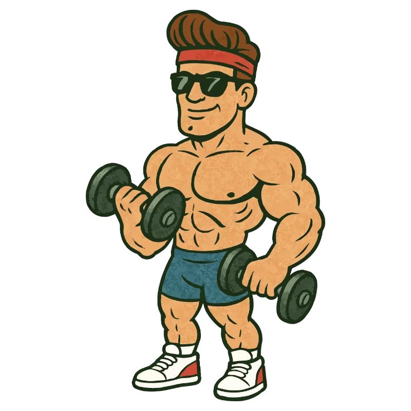 Bande dessinée Bodybuilder