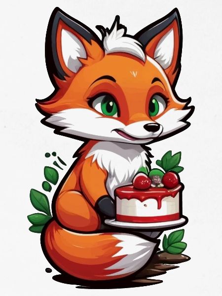 Délice de gâteau Foxy