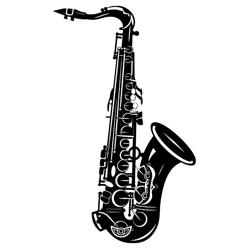 Saxophone Drawing
