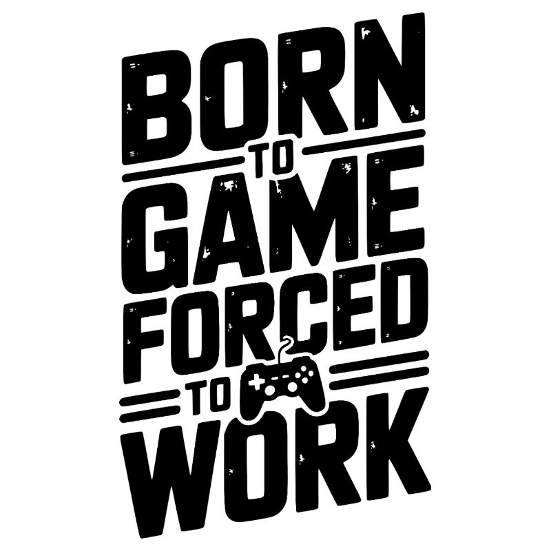 Né pour le jeu, forcé de travailler