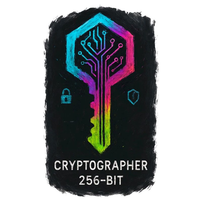 Cryptographe 256-bit Cybersécurité