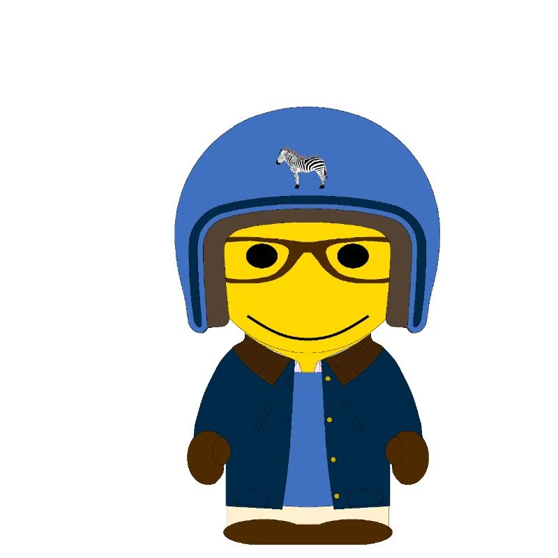 GEEKLEY blue biker and oiled jacket