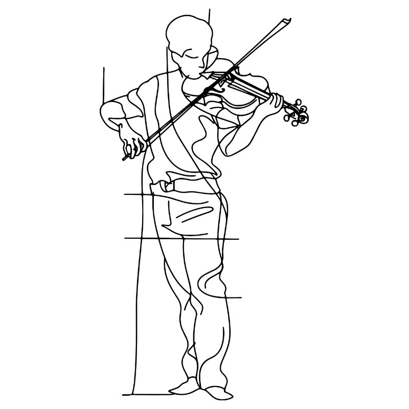Violinist Sketch