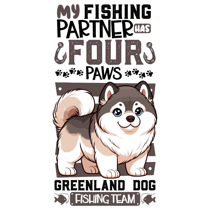 Pêche et lévrier