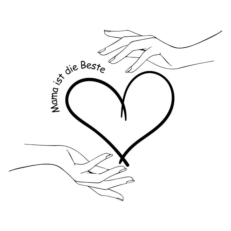 Mama ist die Beste Muttertag