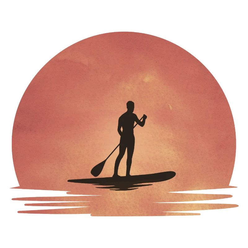 Sunset SUP – Tranquility on the water