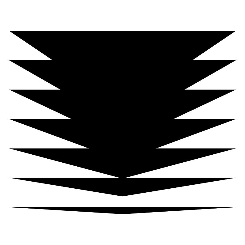 Conception des triangles noirs