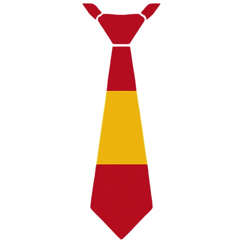 Conception de cravate de drapeau allemand