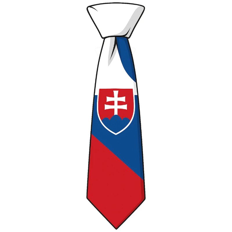 Cravate Slovénie – Conception du drapeau