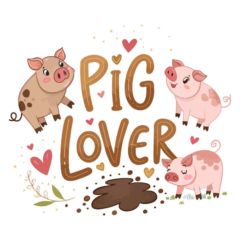 Fun Pig Lover Design