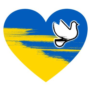 Ucraina Pace Cuore Design