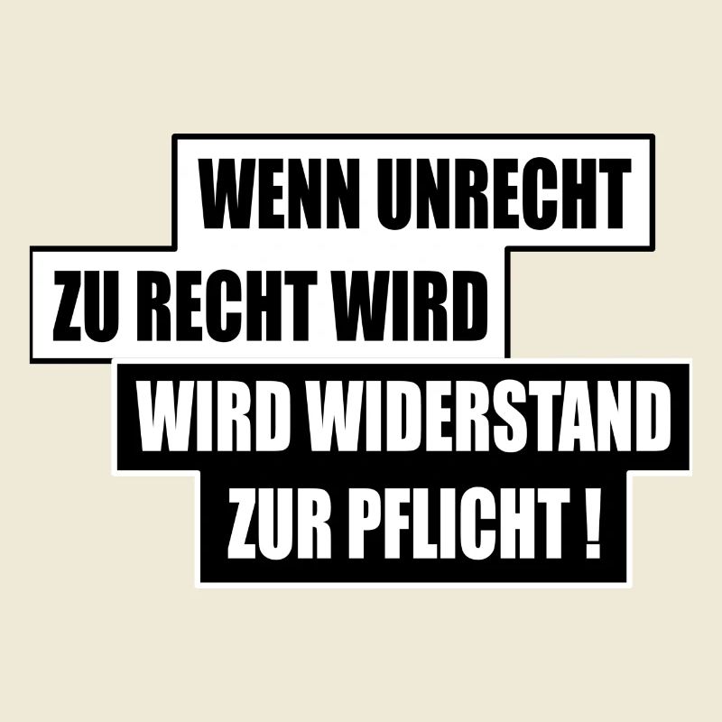 WENN UNRECHT ZU RECHT WIRD